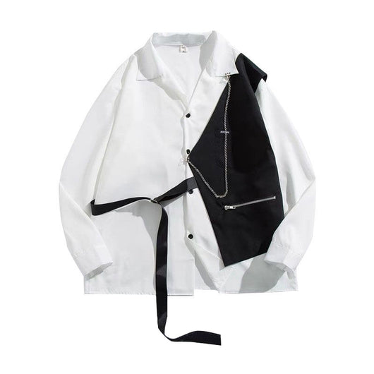 Chaleco Camisa Manga Larga para Hombre - Image 13