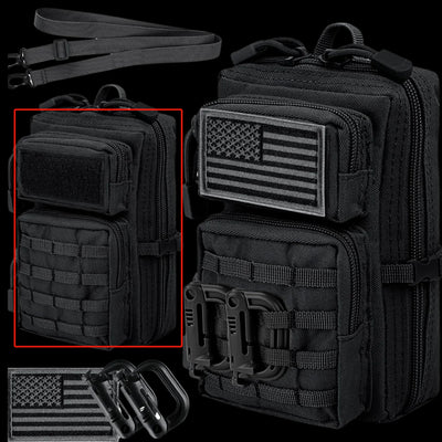 Mochila Táctica Crossbody EDC para Viajes y Trabajo - Image 10