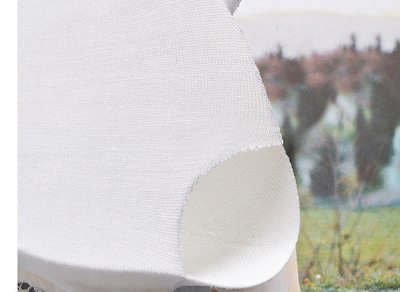 Blusa Larga con Encaje Doble Tono - Protección Total sin Exposición - Image 10