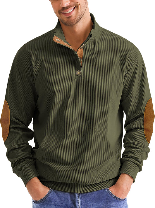 Suéter Casual de Cuello Alto para Hombre - Otoño e Invierno - Image 21