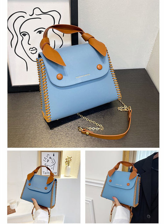 Bolsa Tejida a Mano para Mujer - Bandolera Diagonal - Image 11