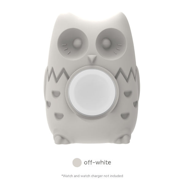 Base de Carga para Reloj Inteligente Diseño Búho de Silicona - Image 5