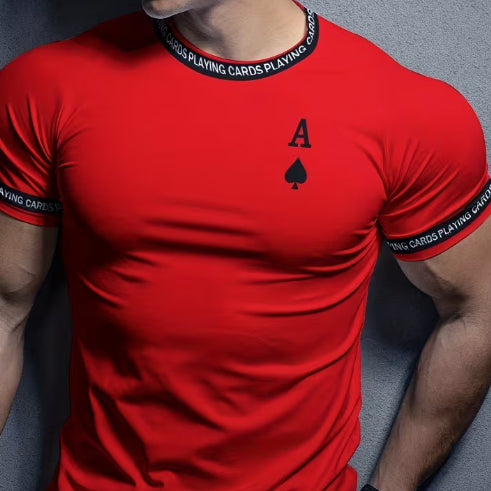 Camiseta Slim Fit Estilo Atlético para Hombre