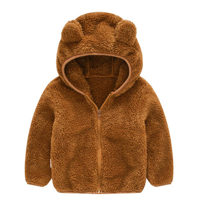 Sudadera con Capucha de Orejas de Osito para Bebé y Niño Pequeño - Image 3