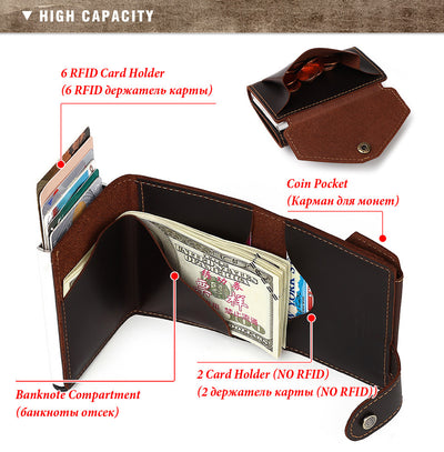 Billetera RFID Automática con Protección Anti-fraude en Aluminio - Image 9