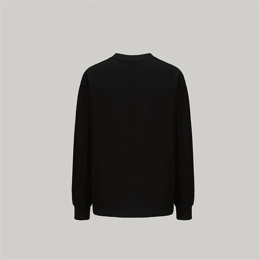 Playera Suelta de Algodón Puro para Hombre y Mujer - Manga Larga Primavera Otoño - Image 20