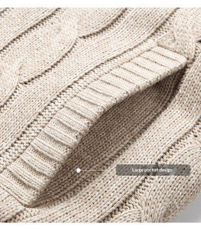 Suéter Abrigo Holgado con Capucha para Hombre - Image 13
