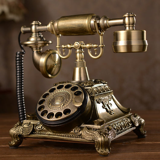 Teléfono Retro Europeo de Disco Giratorio - Diseño Vintage - Image 4