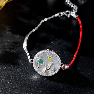 Pulsera Esmeralda Virgo Plata S925 Diseño Original Mujer - Image 8