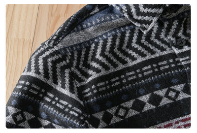 Camisa Acolchada Suelta de Manga Larga para Hombre - Image 23