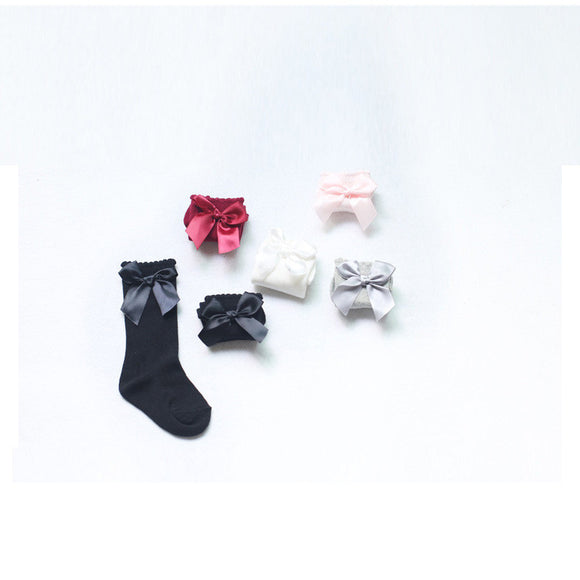 Calcetines Infantiles Estilo Coreano con Diseño Burbuja - Media Caña para Bebés