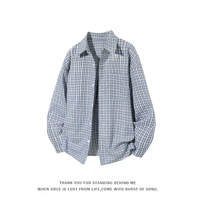 Camisa de Cuadros Manga Larga Tallas Grandes para Hombre - Image 4