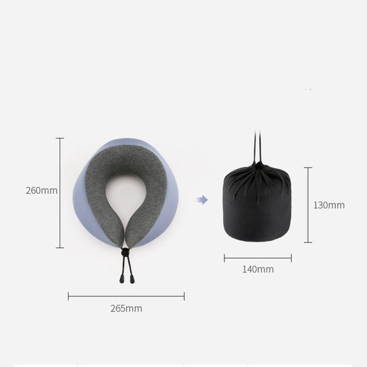 Almohada Cervical de Espuma Viscoelástica en Forma de U - Image 4