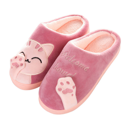 Pantuflas de Invierno Gato de la Suerte - Algodón Cómodo para Casa - Image 14