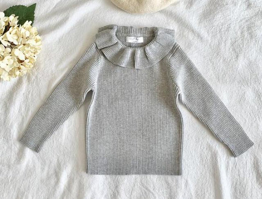Suéter de Punto para Niña con Encaje y Mangas Largas - Image 21