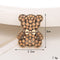 Jeans Button Hole Shoes Diy Accessories Bright Crystal Classic Estilo Ornament Accessories Upper Pearl Flower C298 Transparente