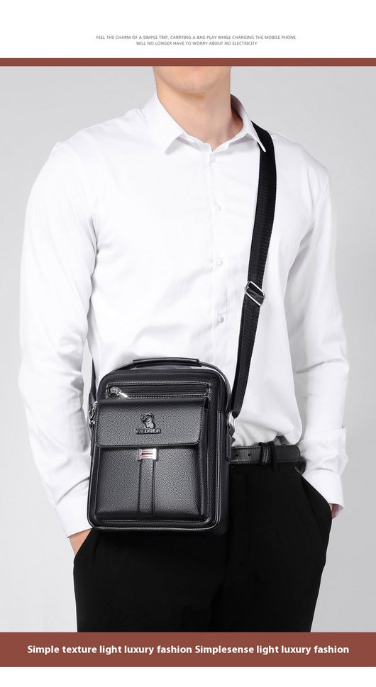 Bolsa de Hombro Transpirable para Hombre - Diseño Ergonómico - Image 25