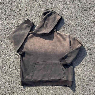 Suéter Holgado Desteñido para Parejas - Talla Grande - Image 7