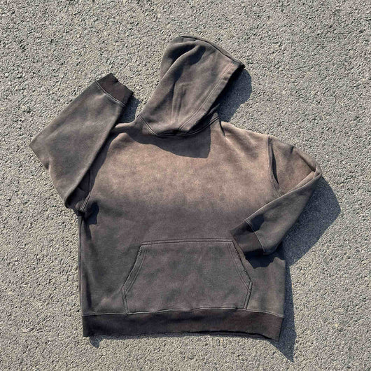 Suéter Holgado Desteñido para Parejas - Talla Grande - Image 7