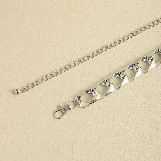 Cadena de Cintura Acrílica Decorativa - Cinturón Body Chain Rectangular - Image 26