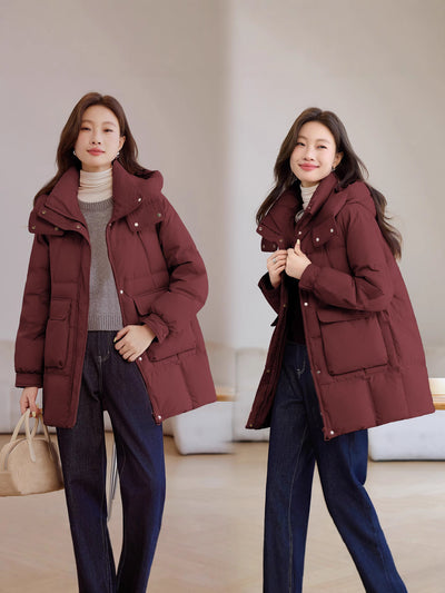 Chaqueta Acolchada Casual Holgada - Protección Térmica Elegante - Image 9