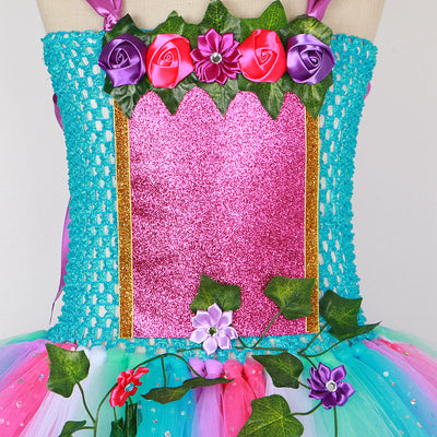 Vestido de Hada con Lentejuelas y Falda Tul Princesa - Image 11