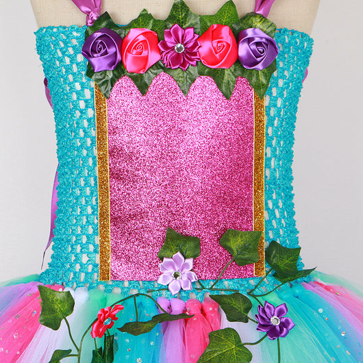 Vestido de Hada con Lentejuelas y Falda Tul Princesa - Image 11