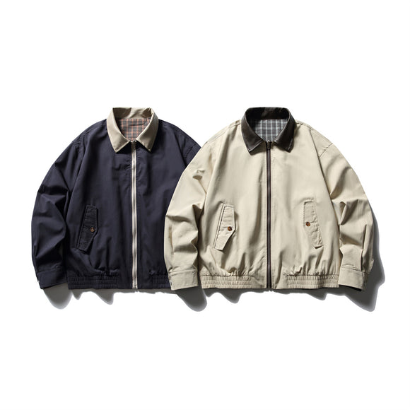Jaqueta Masculina Executiva Harrington - Estilo Business Casual
