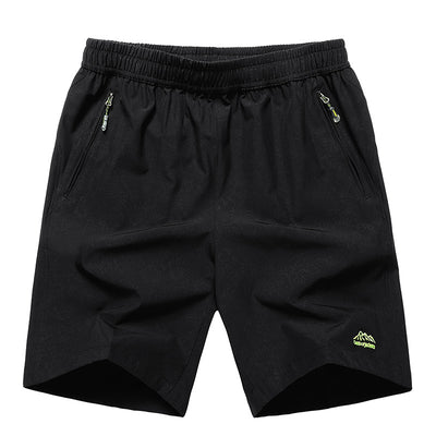 Pantalones Cortos Deportivos Casuales para Hombre Talla Grande Sección Fina - Image 3
