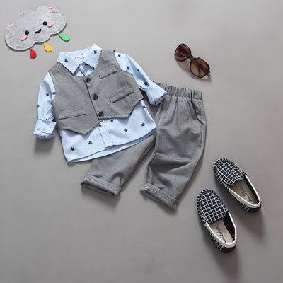 Traje Slim Fit para Niños en Algodón - Tendencia de Moda - Image 5