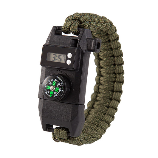Reloj Supervivencia Multifuncional con Cuerda y Paraguas para Aventuras - Image 8