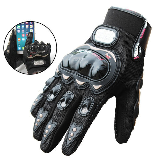 Guantes de Motocicleta Táctiles con Protección Total y Aislamiento Térmico - Image 13