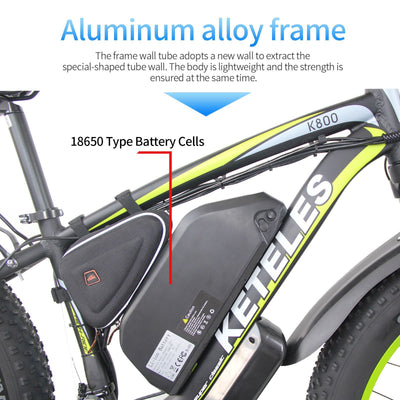 Bicicleta Eléctrica Dual Motor 21 Velocidades con Frenos de Aceite y Batería de Litio - Image 26