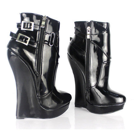 Tacones Altos Plataforma Impermeables Talla Grande para Mujer - Image 3