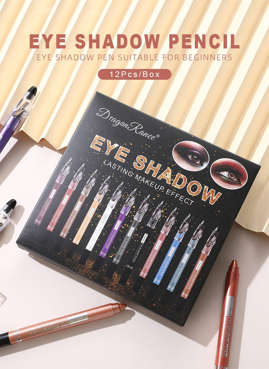 Set de 12 Sombras de Ojos en Barra Perlada Seda Natural - Image 7