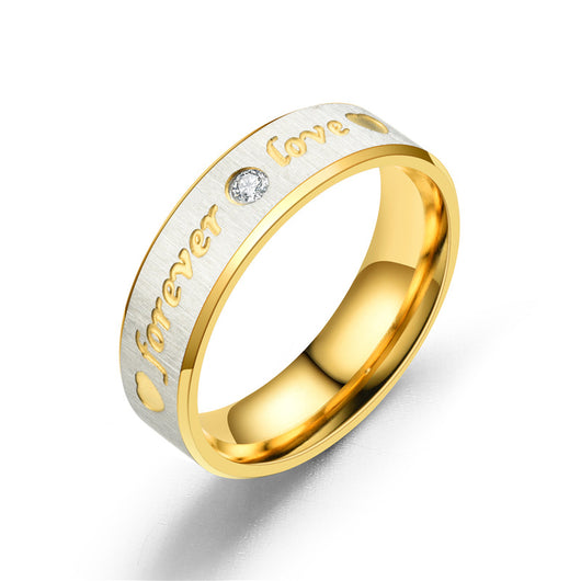 Anillo de Diamante Tallado Doble para Parejas - Diseño Europeo y Americano - Image 6