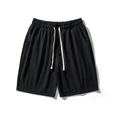 Shorts de Algodón para Hombre Cintura Elástica Verano - Image 3
