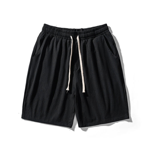 Shorts de Algodón para Hombre Cintura Elástica Verano - Image 3