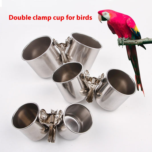 Comedero para Aves de Jaula Exterior