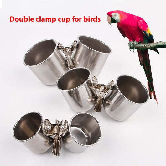 Comedero para Aves de Jaula Exterior