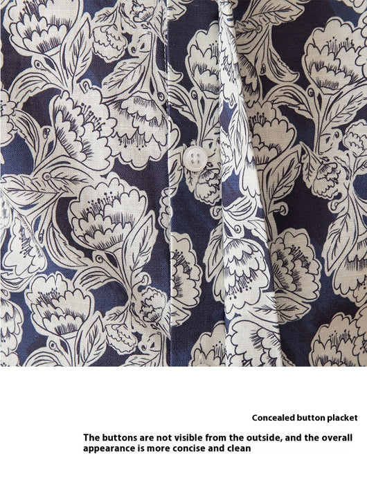 Cardigan Estampado de Manga Larga para Hombre - Image 14