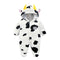 Pijama Tipo Mameluco de Franela con Capucha para Bebé - Unisex 0-1 Año