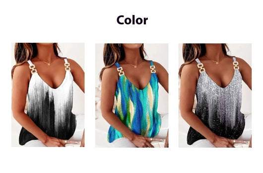 Blusa Floral Tirantes Finos Verano - Estilo Casual Moderno - Image 14