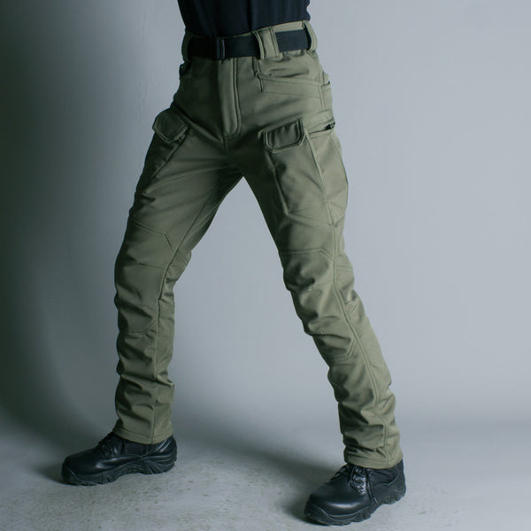 Pantalones Tácticos Fleece IX7 - Comodidad Profesional para Hombre