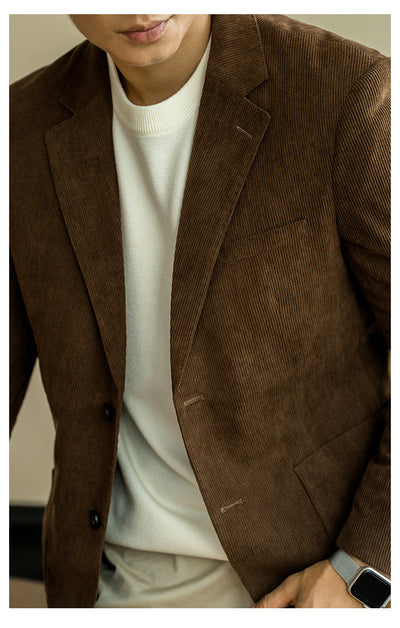 Blazer Slim Fit para Hombre - Primavera y Otoño - Image 16