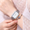 Relojes de Pareja con Diseño Minimalista de Esfera Rectangular
