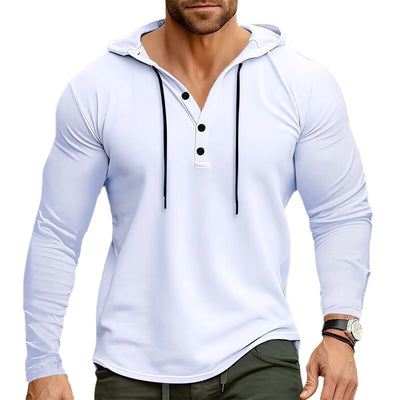 Sudadera Deportiva con Capucha y Manga Larga para Hombre - Image 5