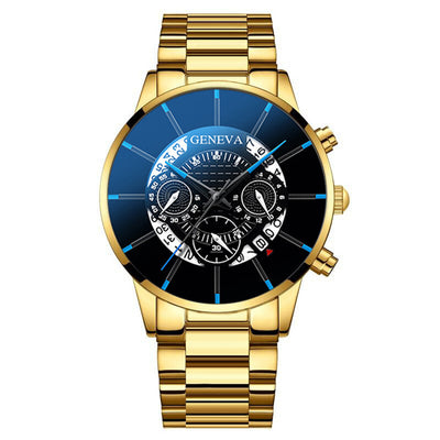 Reloj de Cuarzo para Hombre con Banda de Acero Inoxidable y Calendario - Image 30