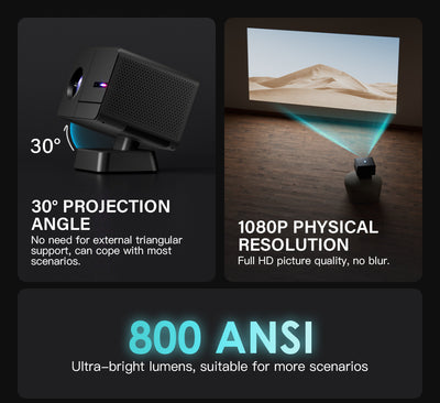 Proyector Full HD con Enfoque Automático y Filtro Luz Azul para Sala de Estar - Image 12