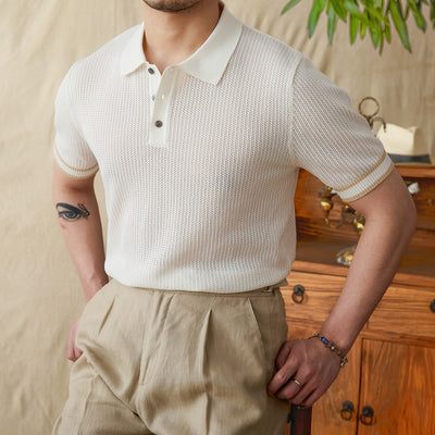 Camisa Casual Ejecutiva con Detalles Calados - Image 8